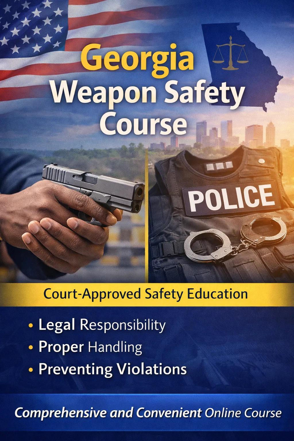 Weapon Safety Course in Georgia: Understanding Court Requirements, Legal Responsibility, and Safe Practices